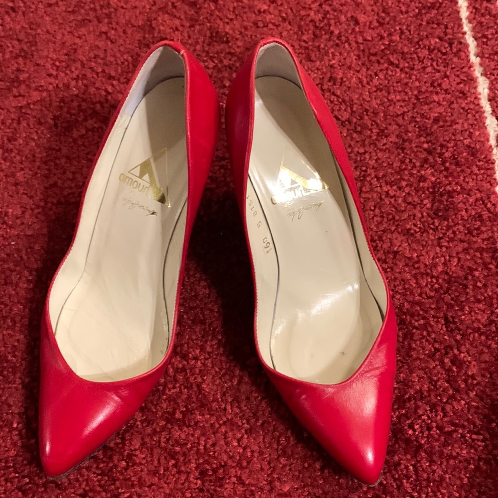 Armour red heels